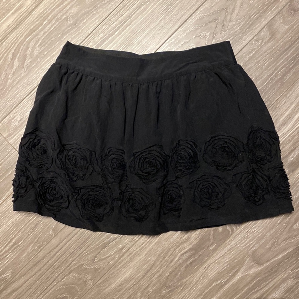 Black skirt